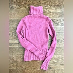 Divided Pink Turtleneck Sweater